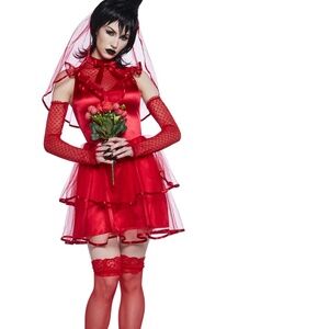 Beetle Juice Bride Costume